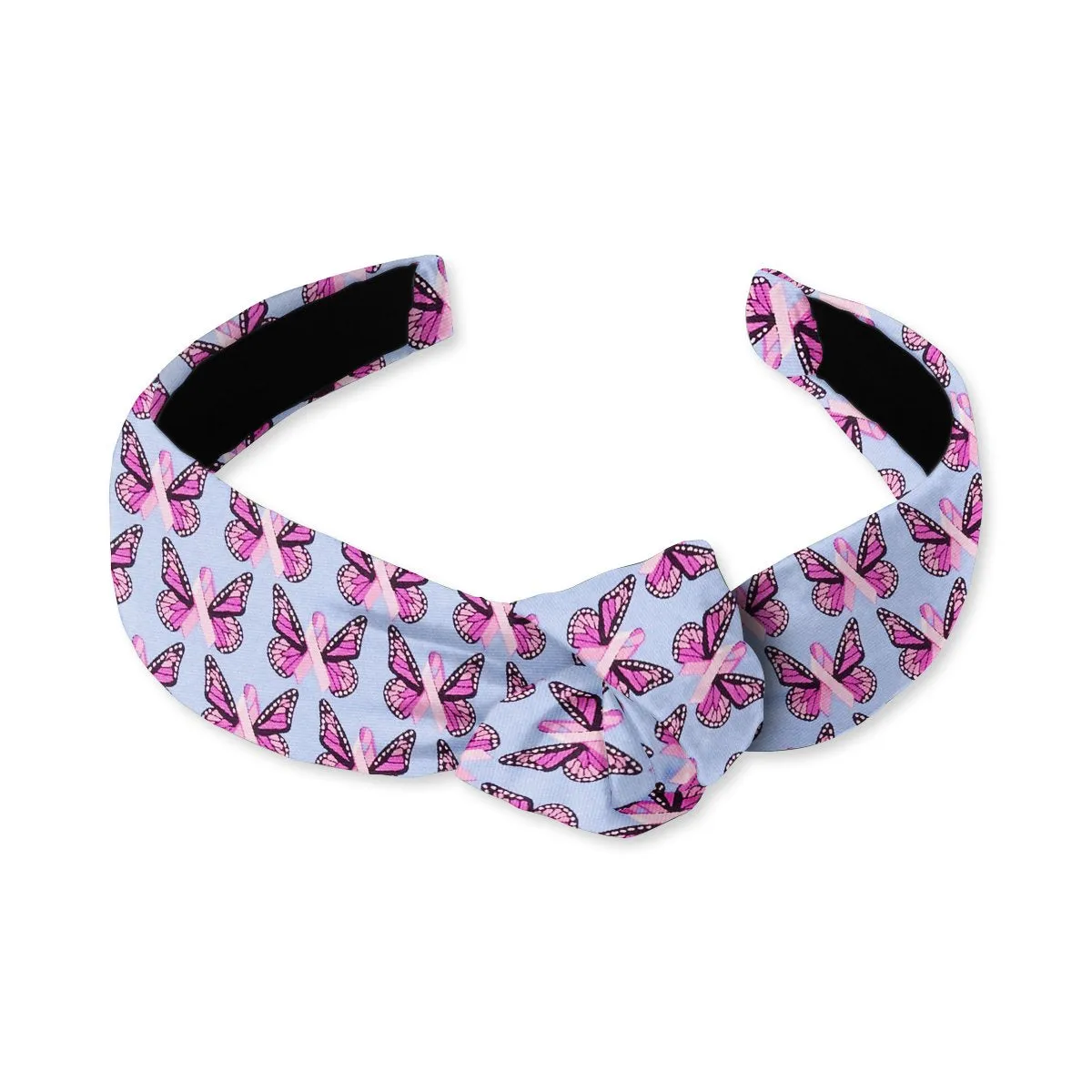 Papillon Pink Knotted Headband