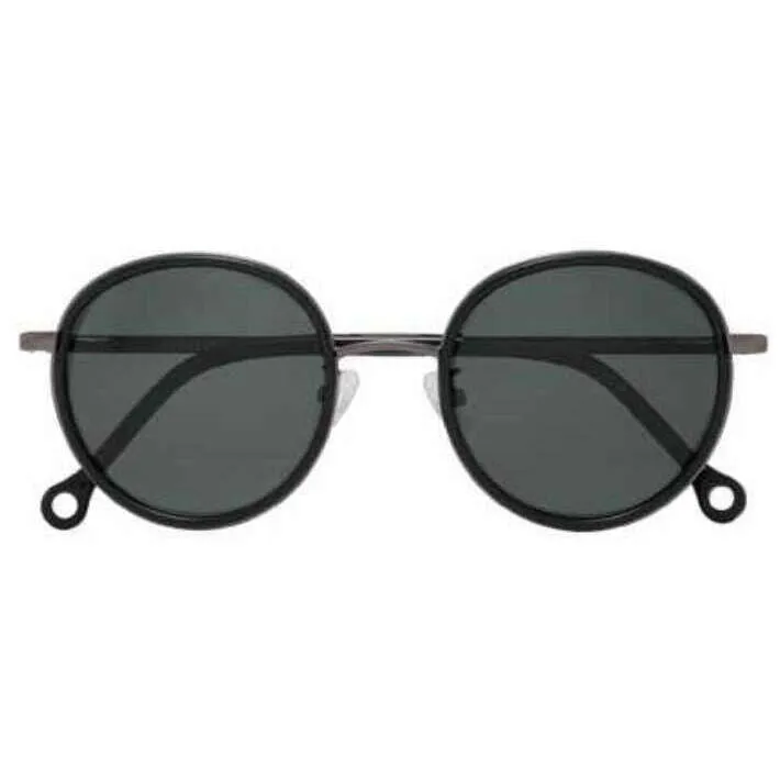 Parafina Huracan Sunglasses - Black/Dark Green