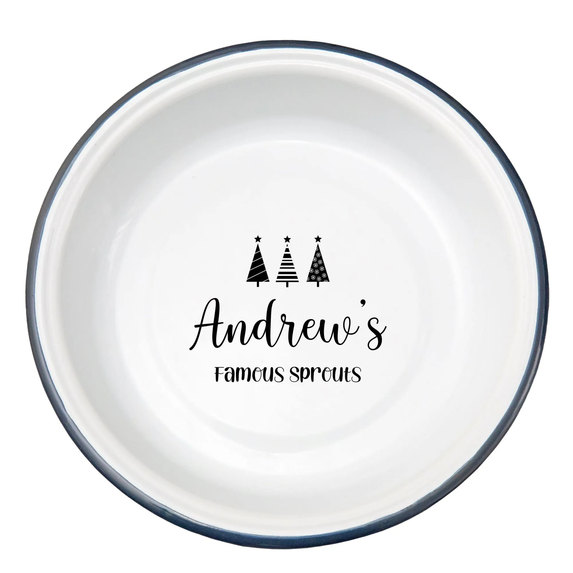 Personalised Christmas Serving Bowl