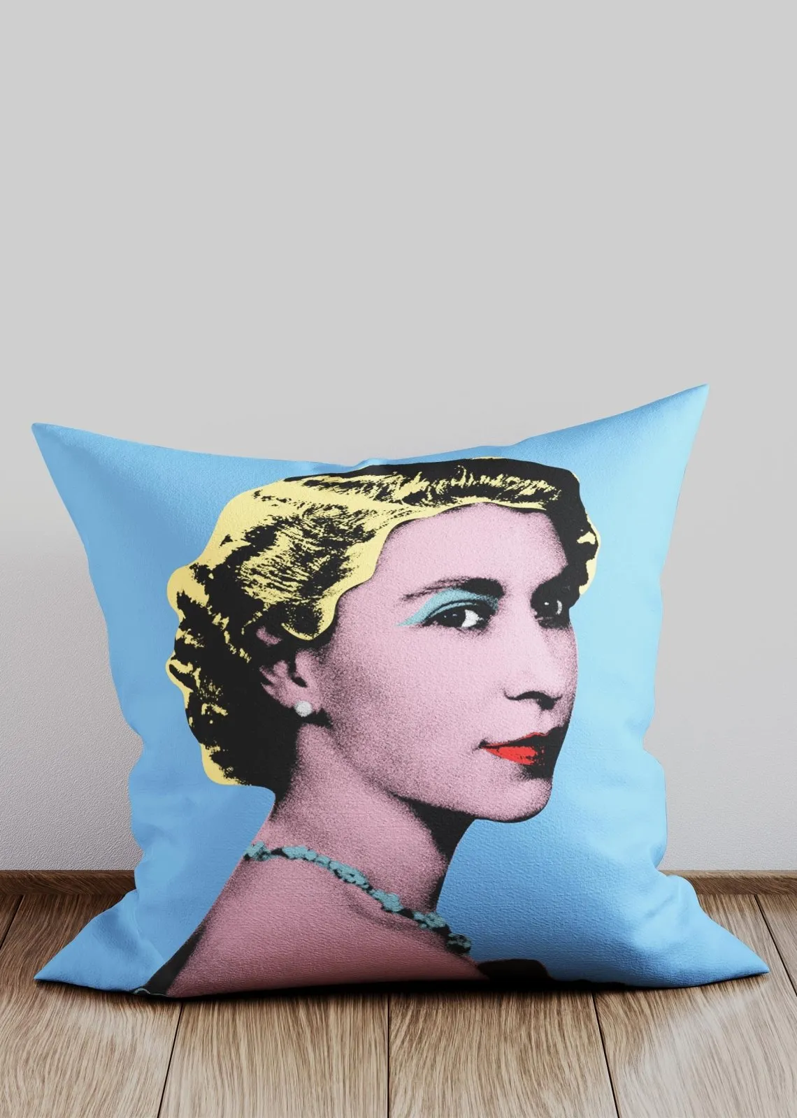 Pop Art Queen Jubilee Cushion