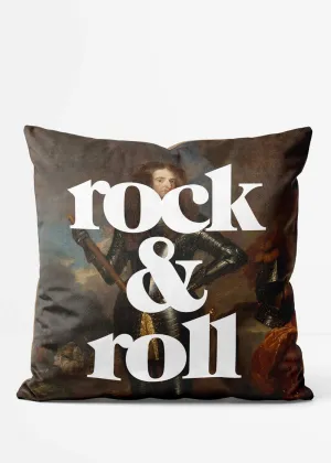 Rock & Roll Altered Art Cushion