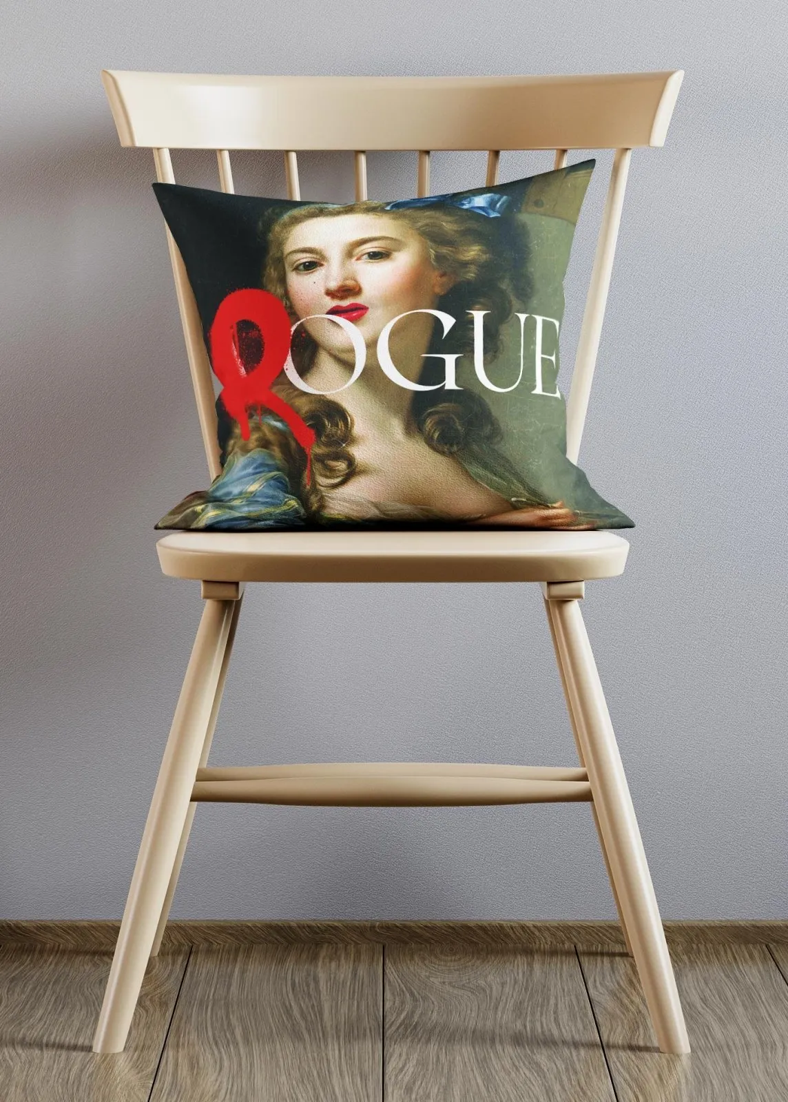 Rogue Altered Art Cushion