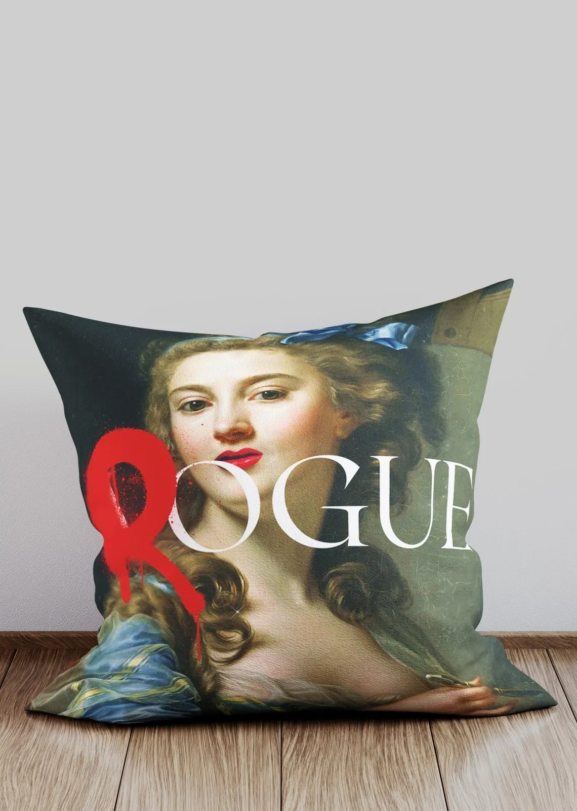 Rogue Altered Art Cushion