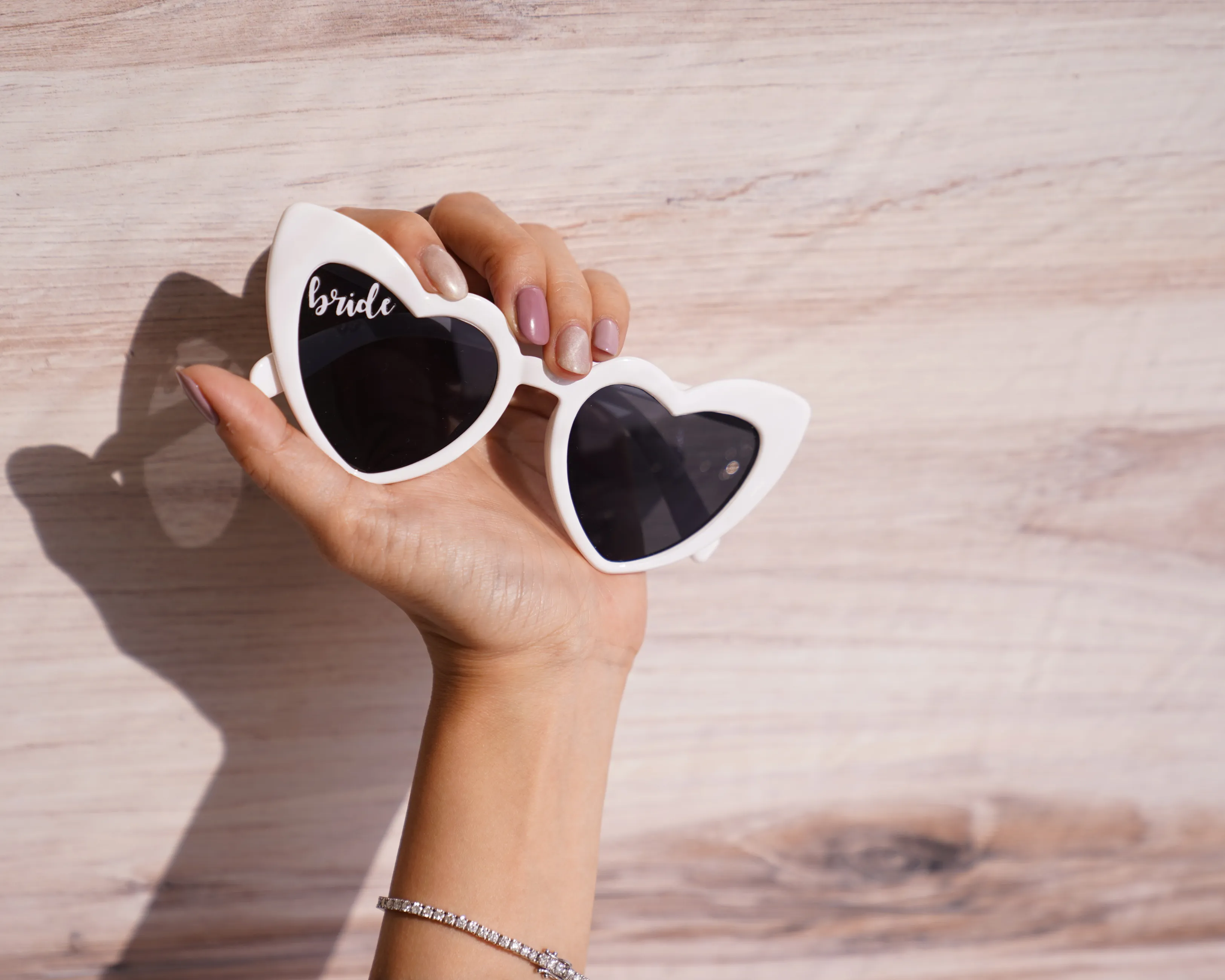 Set of 6 Heart Sunglasses