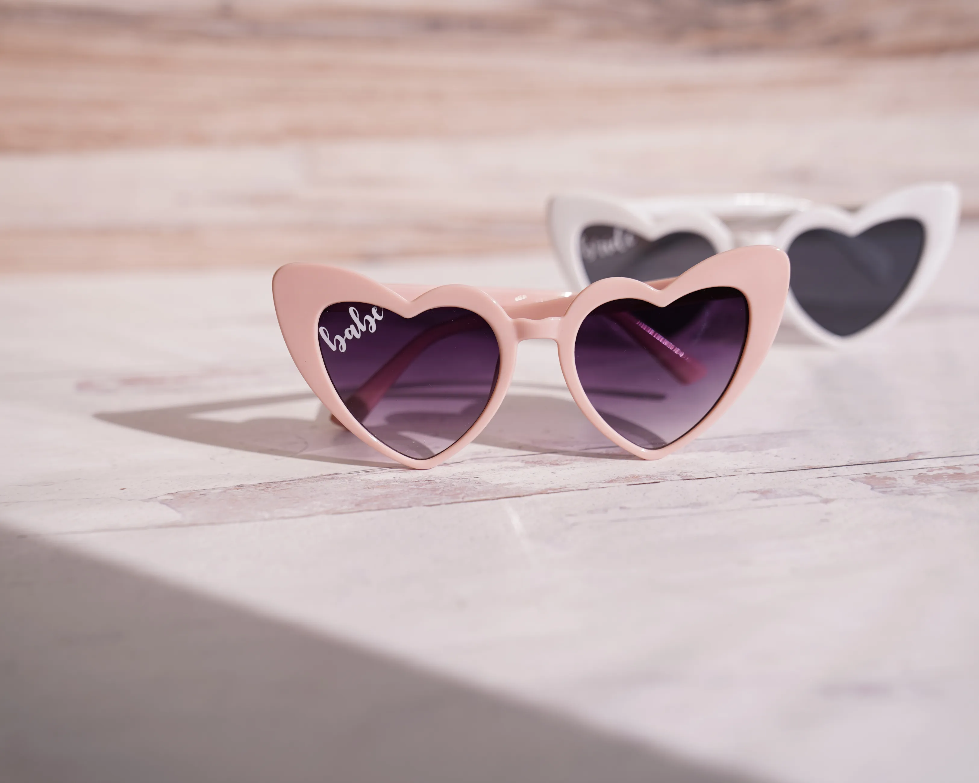 Set of 6 Heart Sunglasses