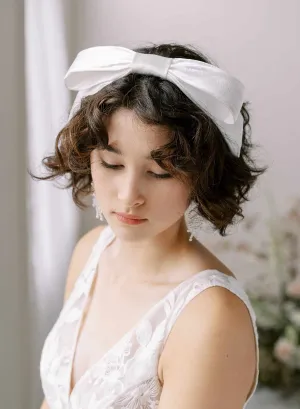 Silk bridal headband - Style #2354