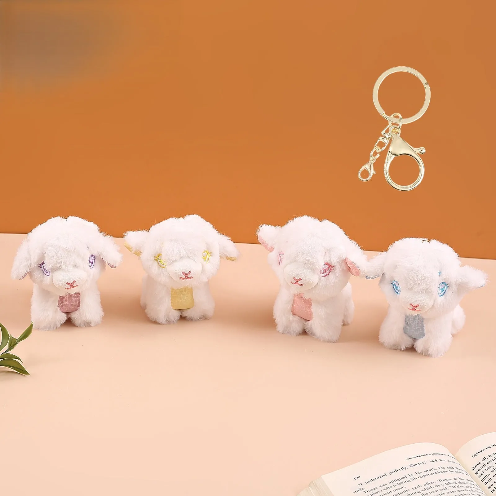 Small Sheep Soft Toy Keychain