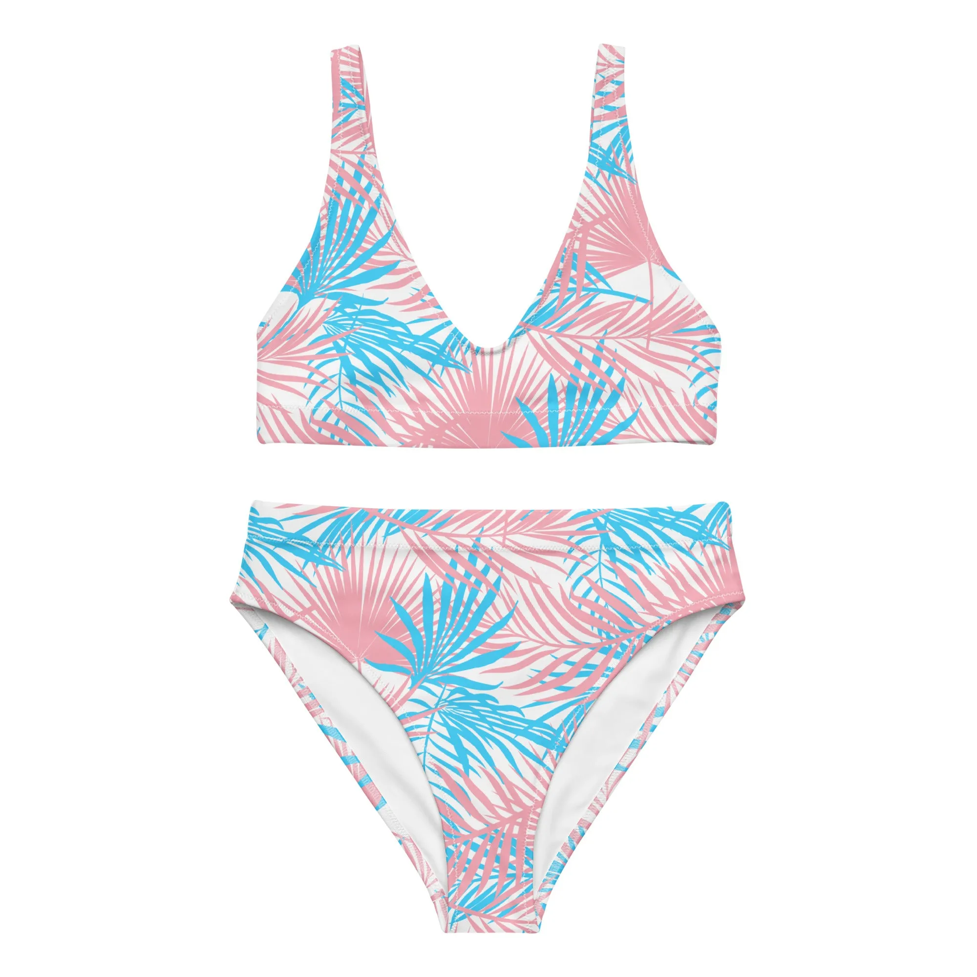 Transgender Palm Athletic Bikini Top