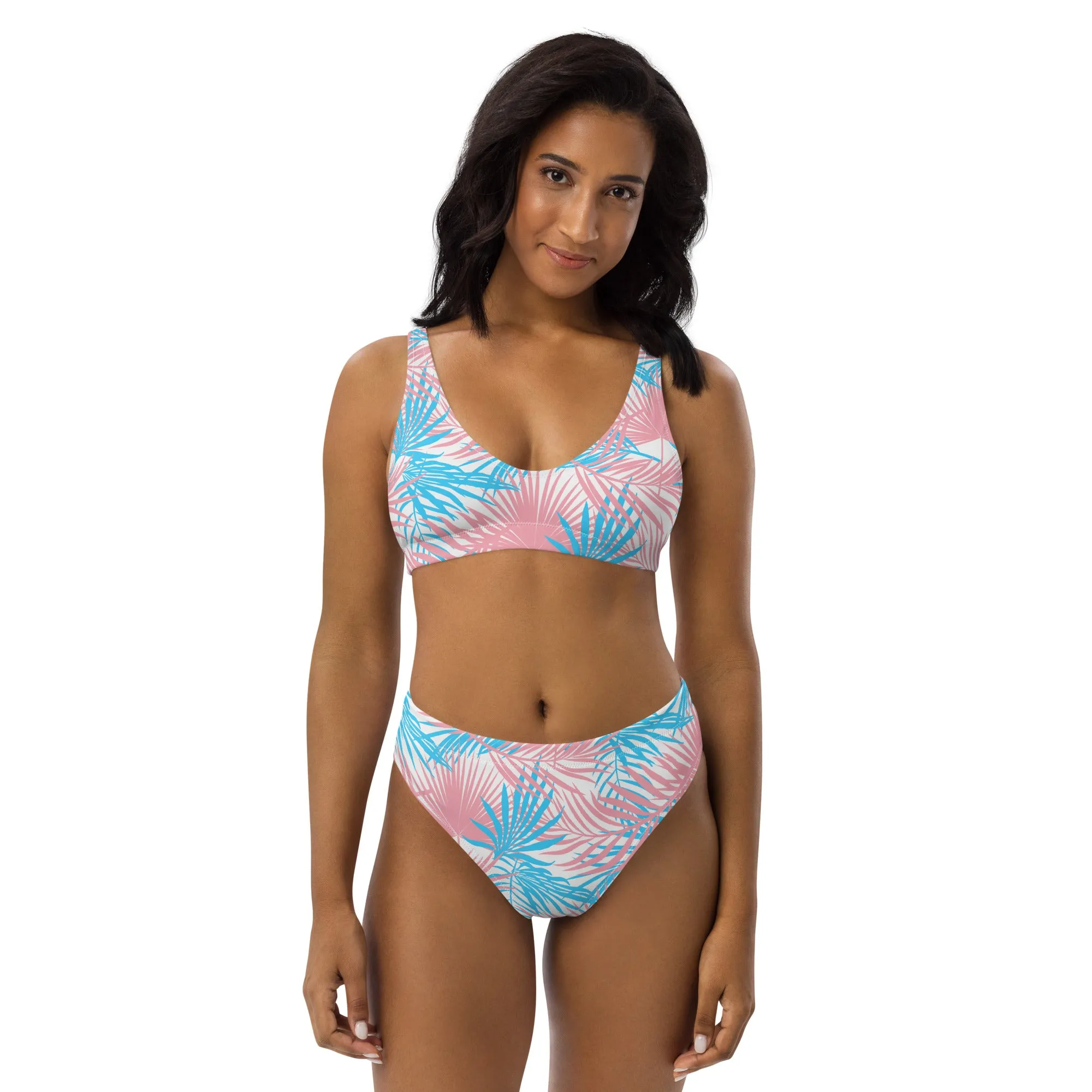 Transgender Palm Athletic Bikini Top