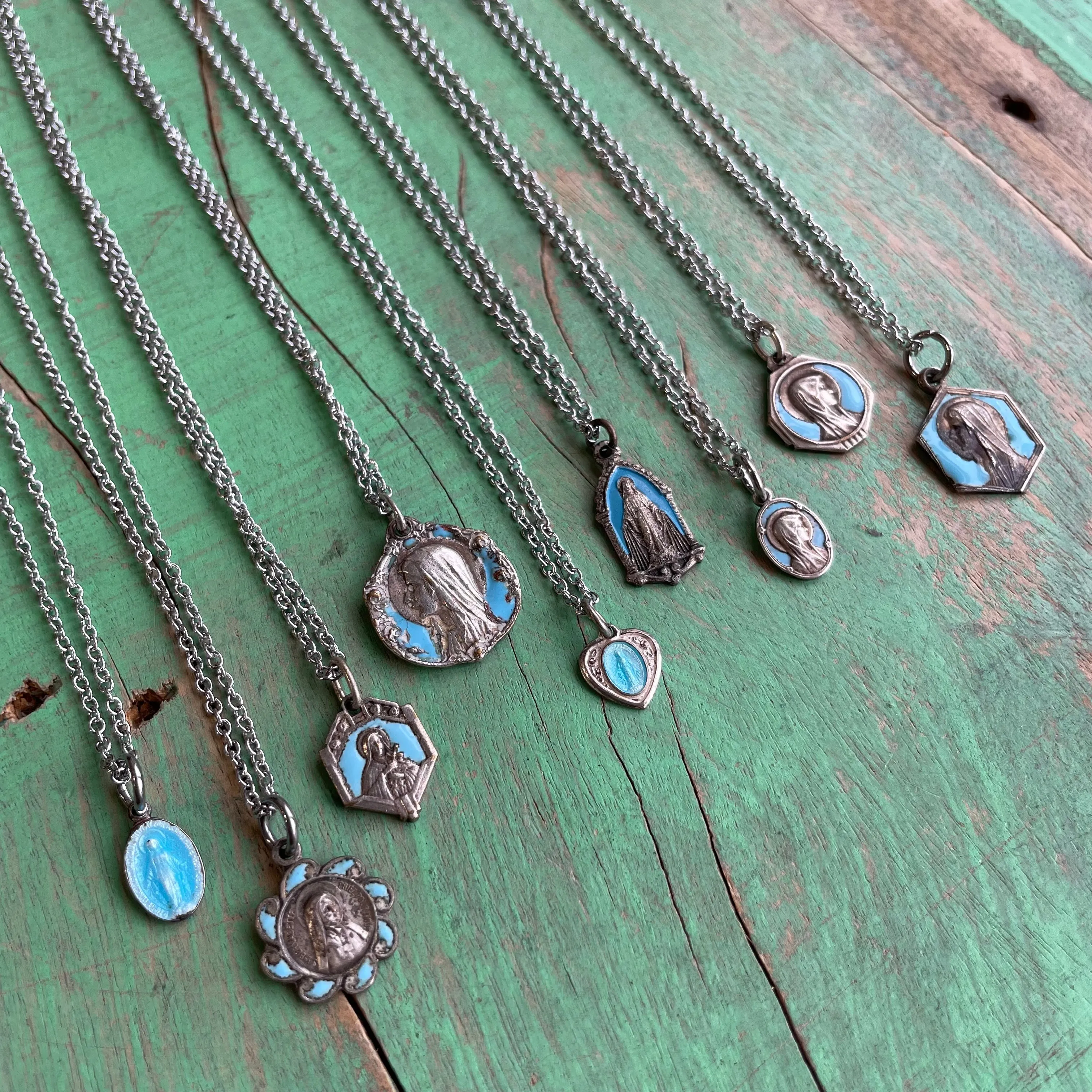 Vintage Medal Necklaces