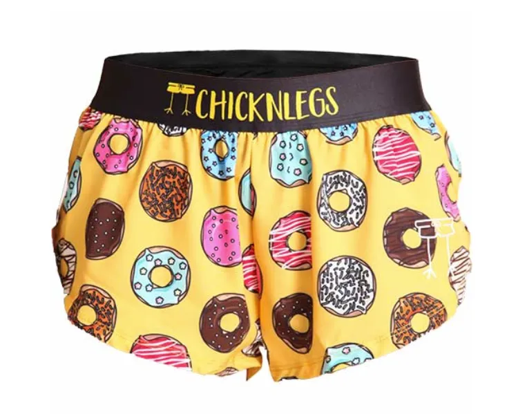 W ChicknLegs 1.5" Split Shorts