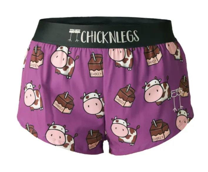 W ChicknLegs 1.5" Split Shorts