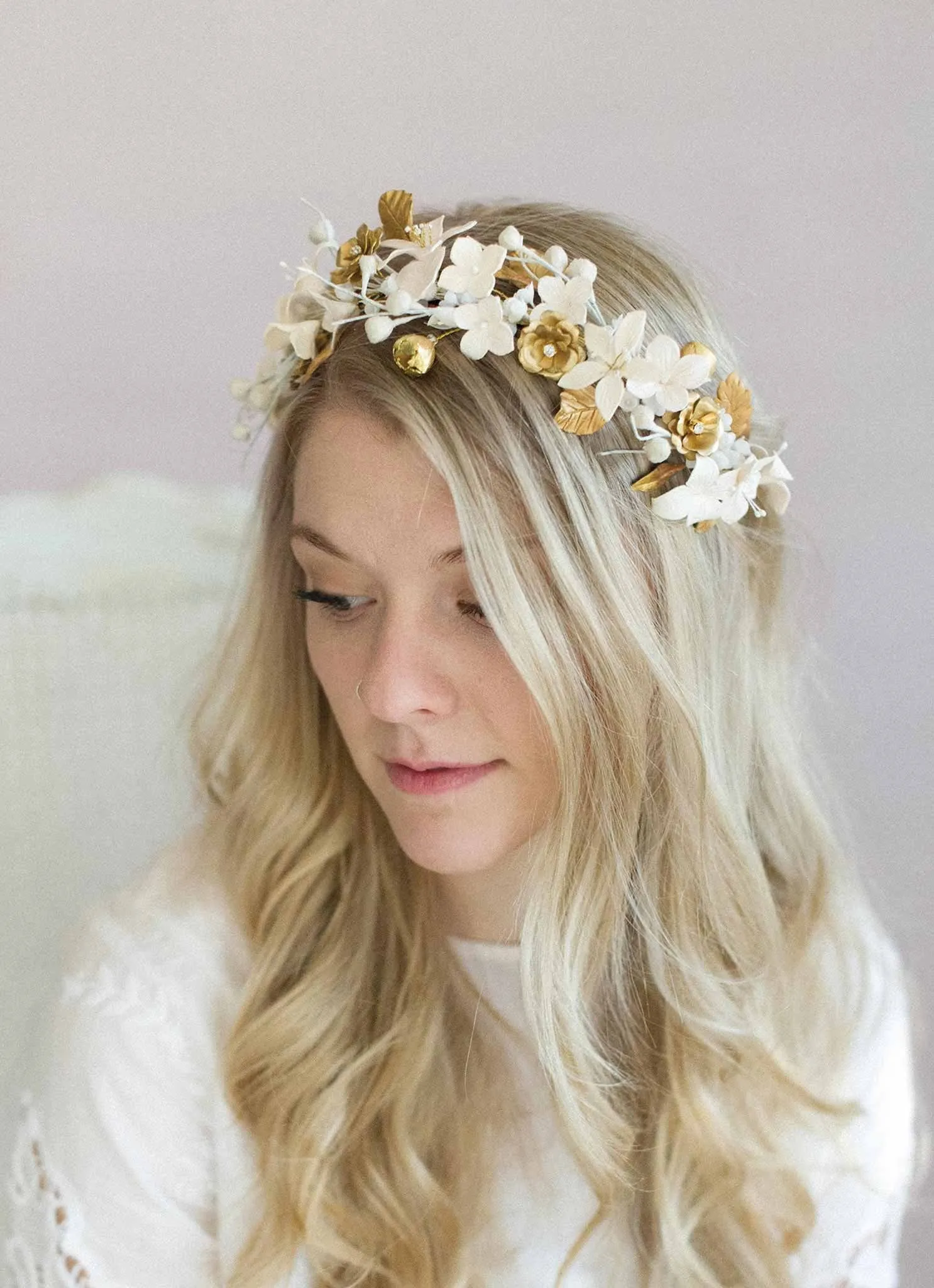 Woodland flora headband - Style #747